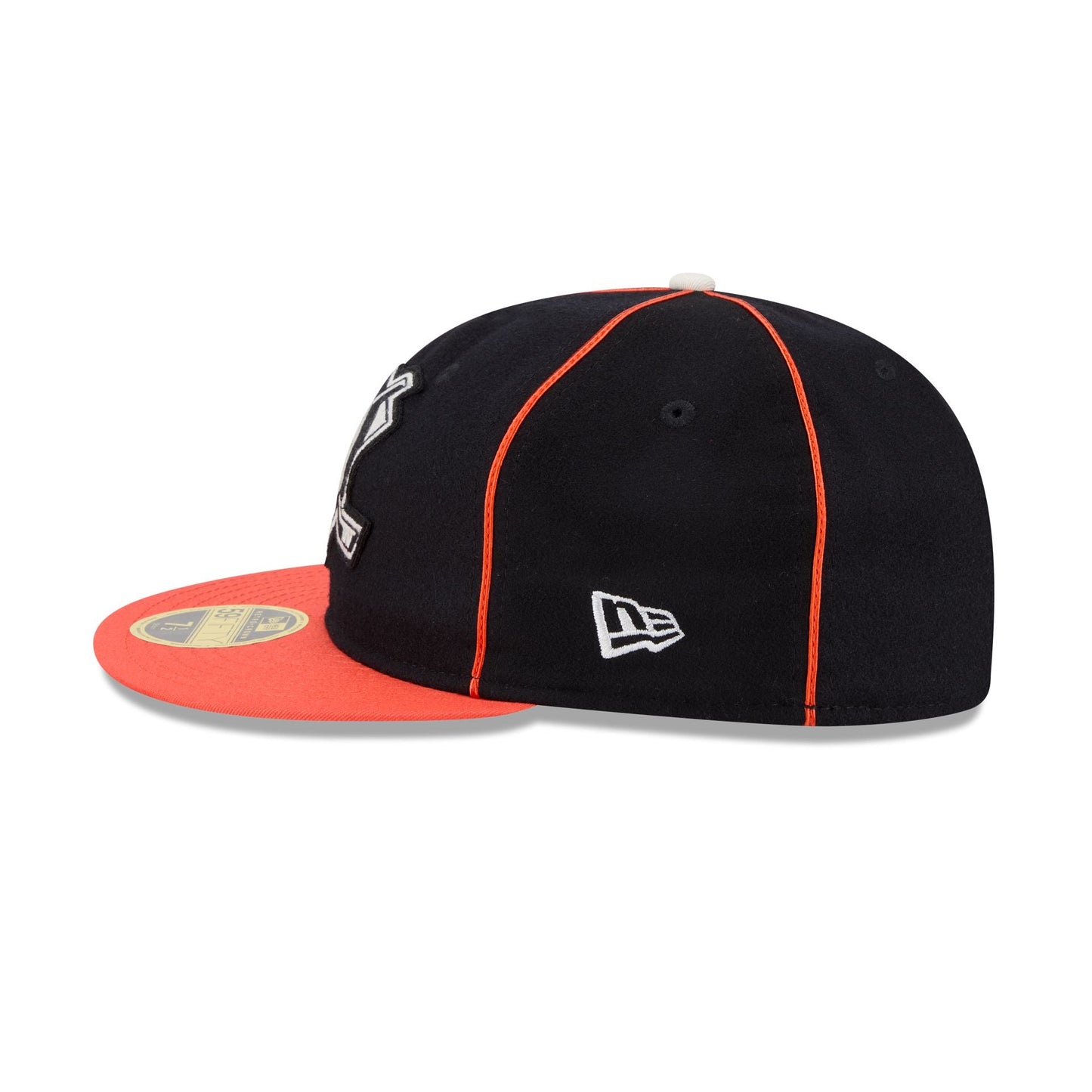Anaheim Ducks Felt Logo Retro Crown 59FIFTY Fitted Hat