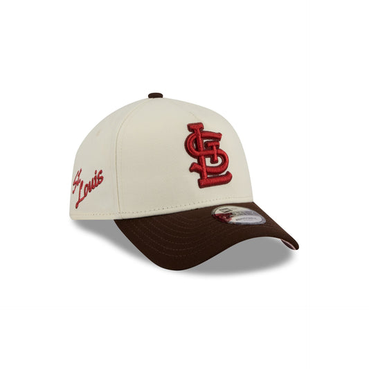 St. Louis Cardinals City Script 9FORTY A-Frame Snapback Hat