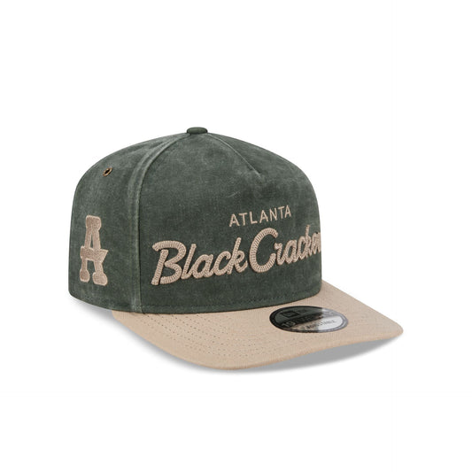 Atlanta Black Crackers Chainstitch Dark Green 19TWENTY Adjustable Hat