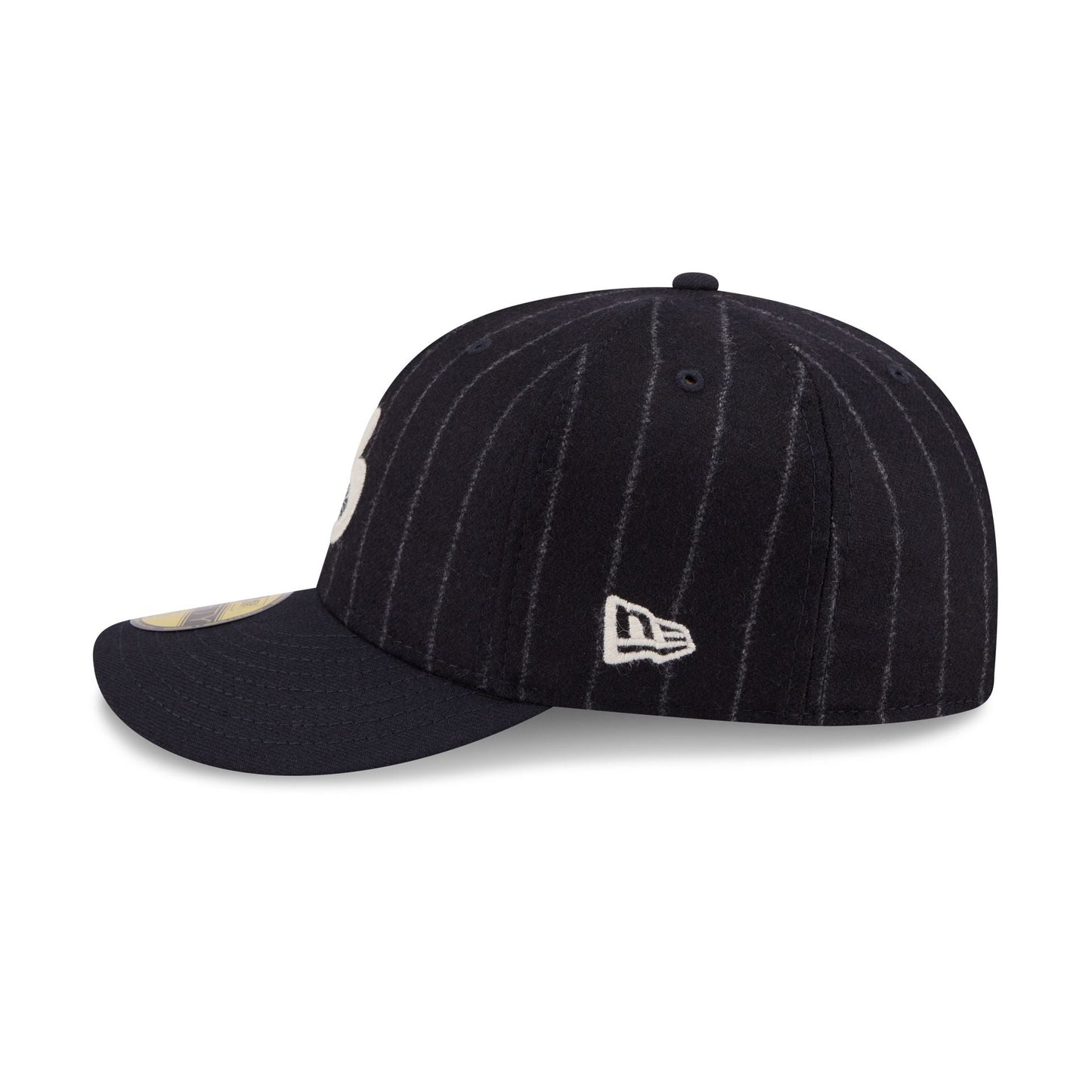 Tampa Bay Rays Pinstripe Merino & Cashmere Moon 59FIFTY Fitted Hat