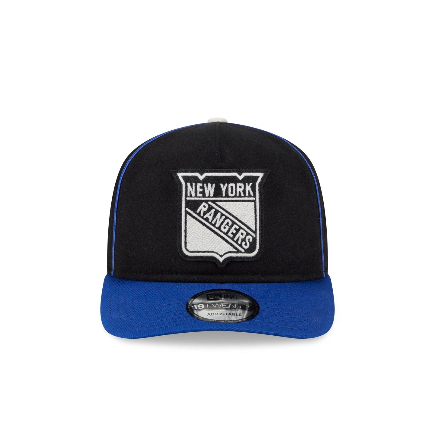 New York Rangers Felt Logo 19TWENTY Adjustable Hat