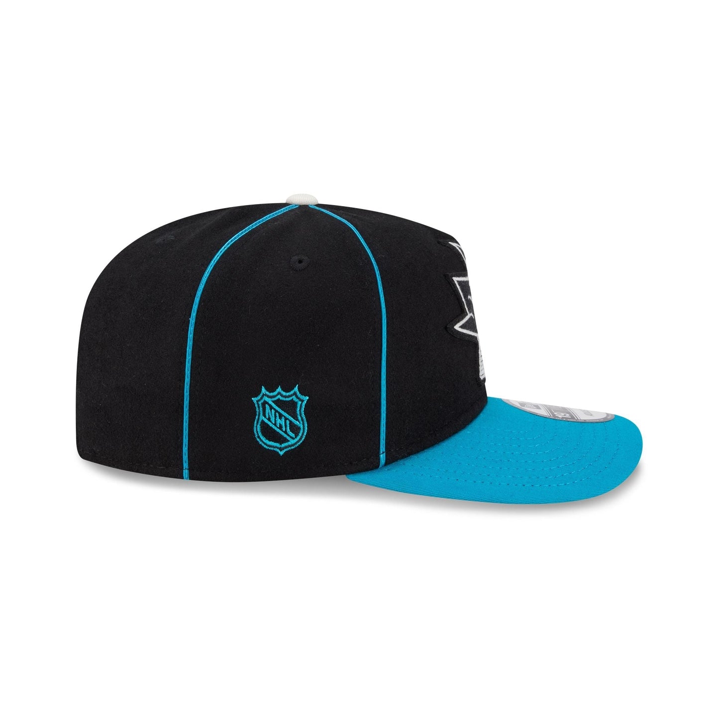 San Jose Sharks Felt Logo 19TWENTY Adjustable Hat