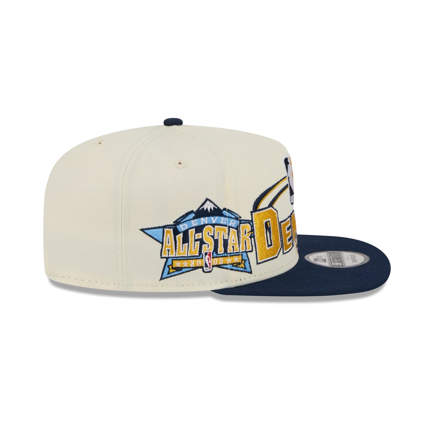 Denver Nuggets Hardwood Classics 2005 All-Star Game 9FIFTY A-Frame Snapback Hat