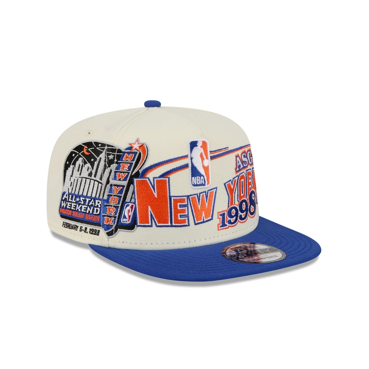 New York Knicks Hardwood Classics 1998 All-Star Game 9FIFTY A-Frame Snapback Hat