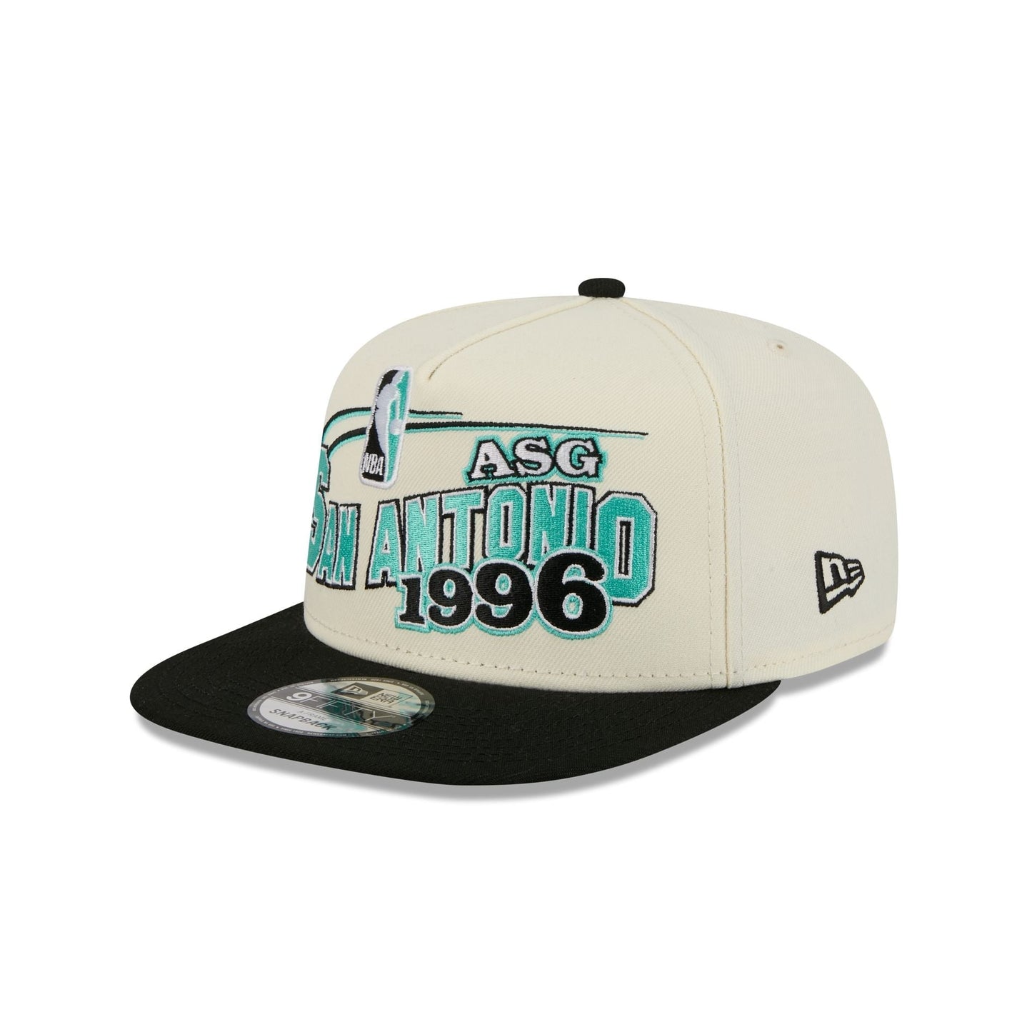 San Antonio Spurs Hardwood Classics 1996 All-Star Game 9FIFTY A-Frame Snapback Hat