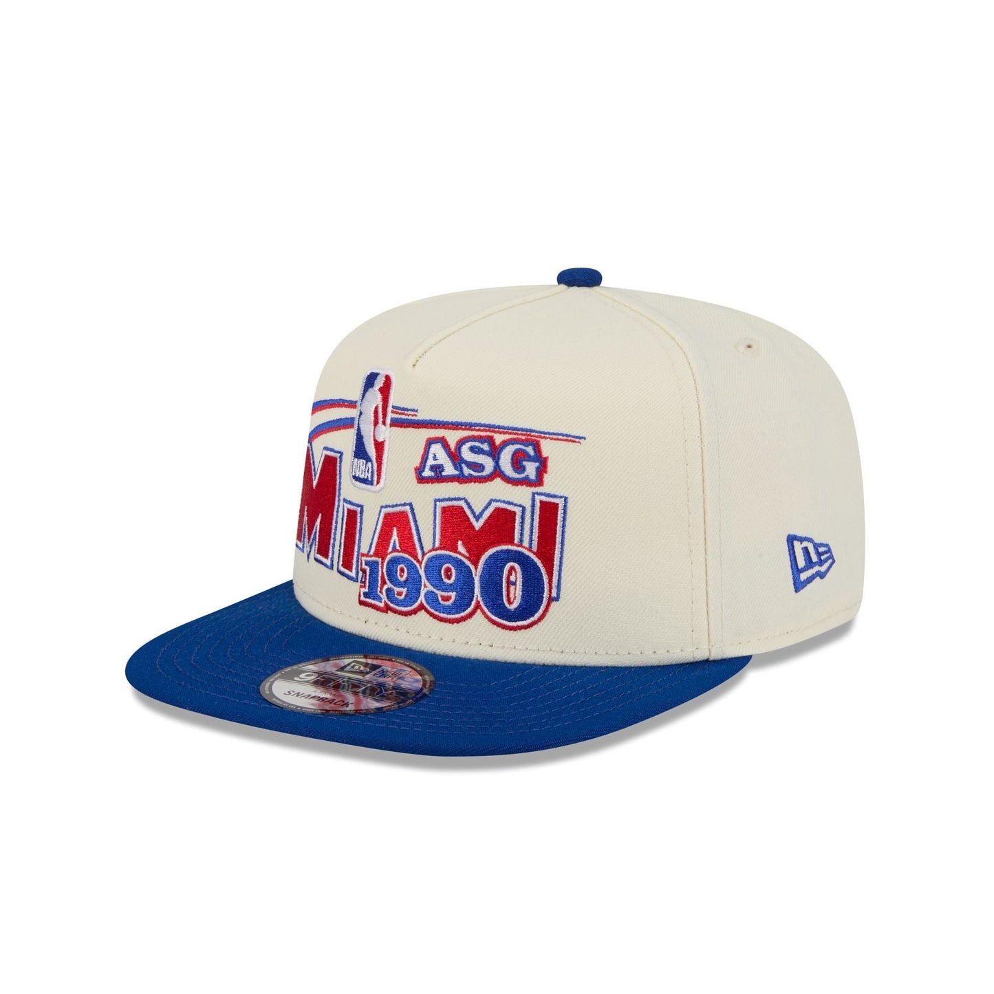 Miami Heat Hardwood Classics 1990 All-Star Game 9FIFTY A-Frame Snapback Hat