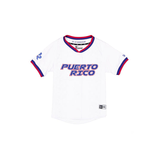 Puerto Rico Home Women's White Jersey