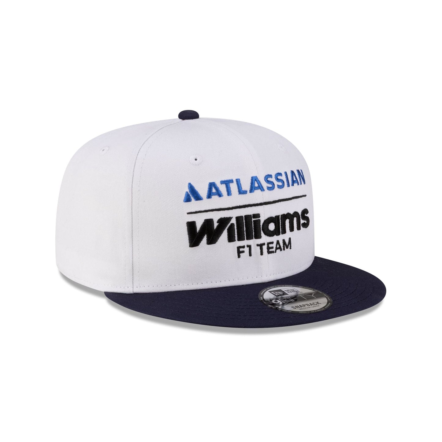 Atlassian Williams F1 Team Essential White 9FIFTY Snapback Hat