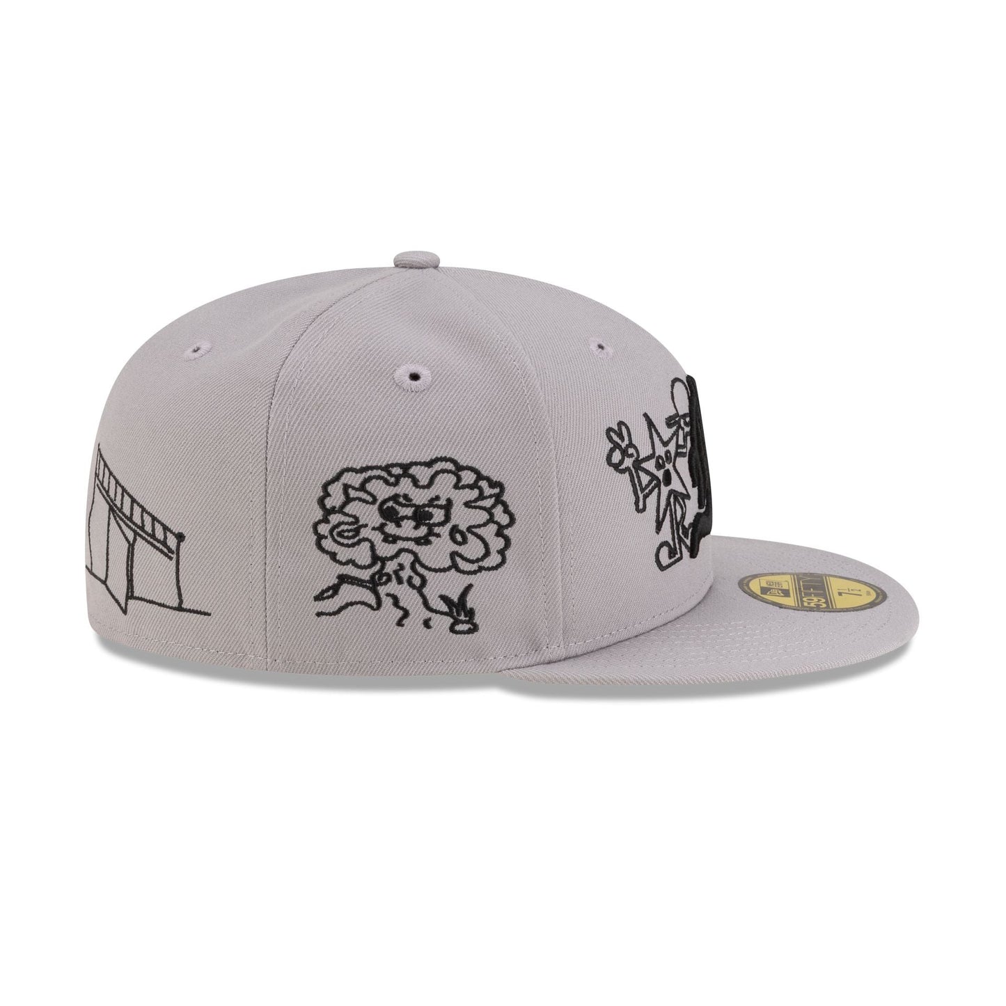 Mora Gray 59FIFTY Fitted Hat