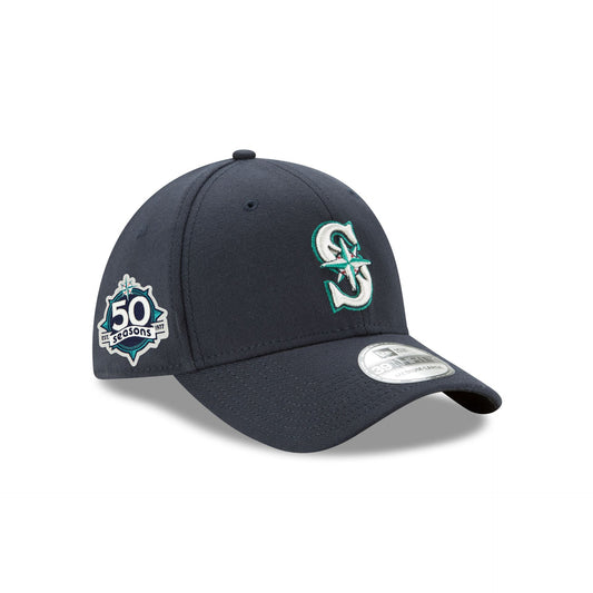 Seattle Mariners 50th Anniversary 39THIRTY Stretch Fit Hat