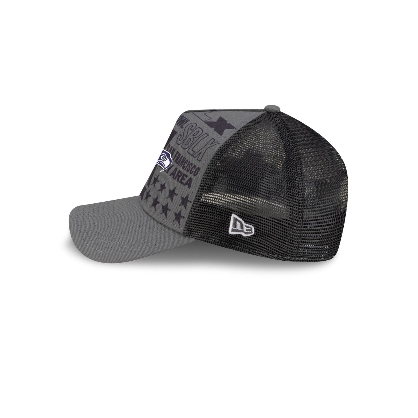 Seattle Seahawks Super Bowl LX Participation 9FORTY A-Frame Trucker Hat