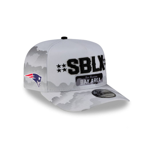 New England Patriots Super Bowl LX Participation Tarmac 9FIFTY A-Frame Snapback Hat