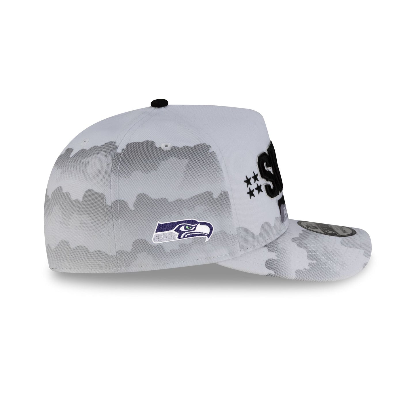 Seattle Seahawks Super Bowl LX Participation Tarmac 9FIFTY A-Frame Snapback Hat
