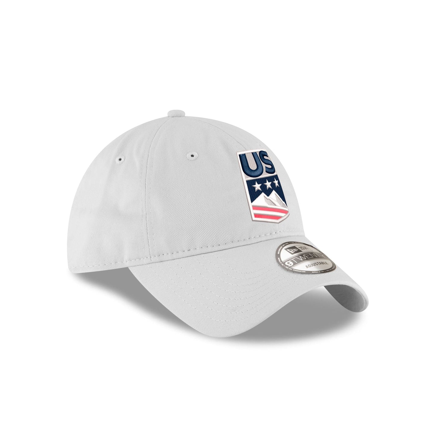 US Ski & Snowboard White 9TWENTY Adjustable Hat