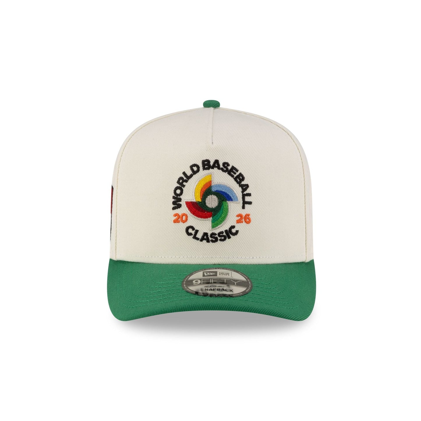 Panama 2026 World Baseball Classic Chrome White 9FIFTY A-Frame Snapback Hat