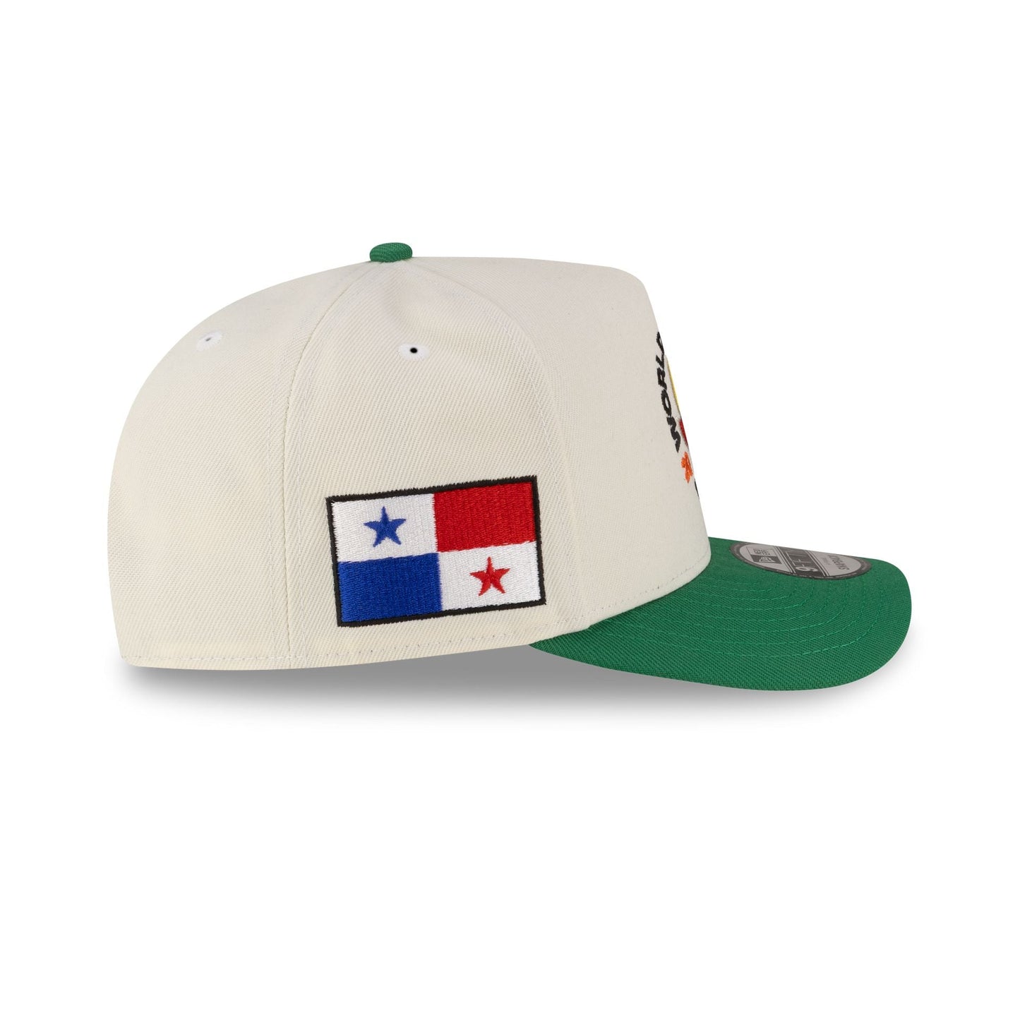 Panama 2026 World Baseball Classic Chrome White 9FIFTY A-Frame Snapback Hat