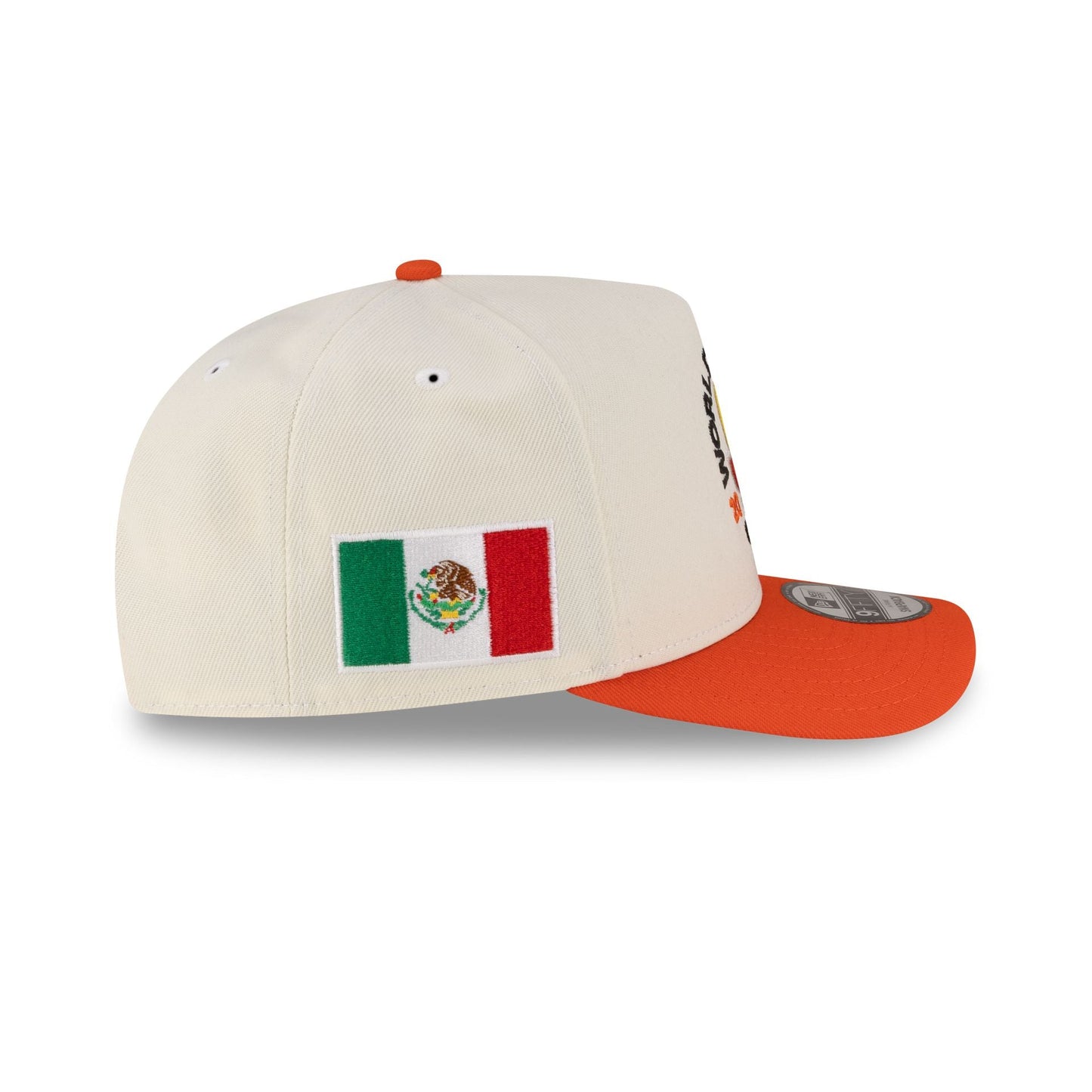 Mexico 2026 World Baseball Classic Chrome White 9FIFTY A-Frame Snapback Hat
