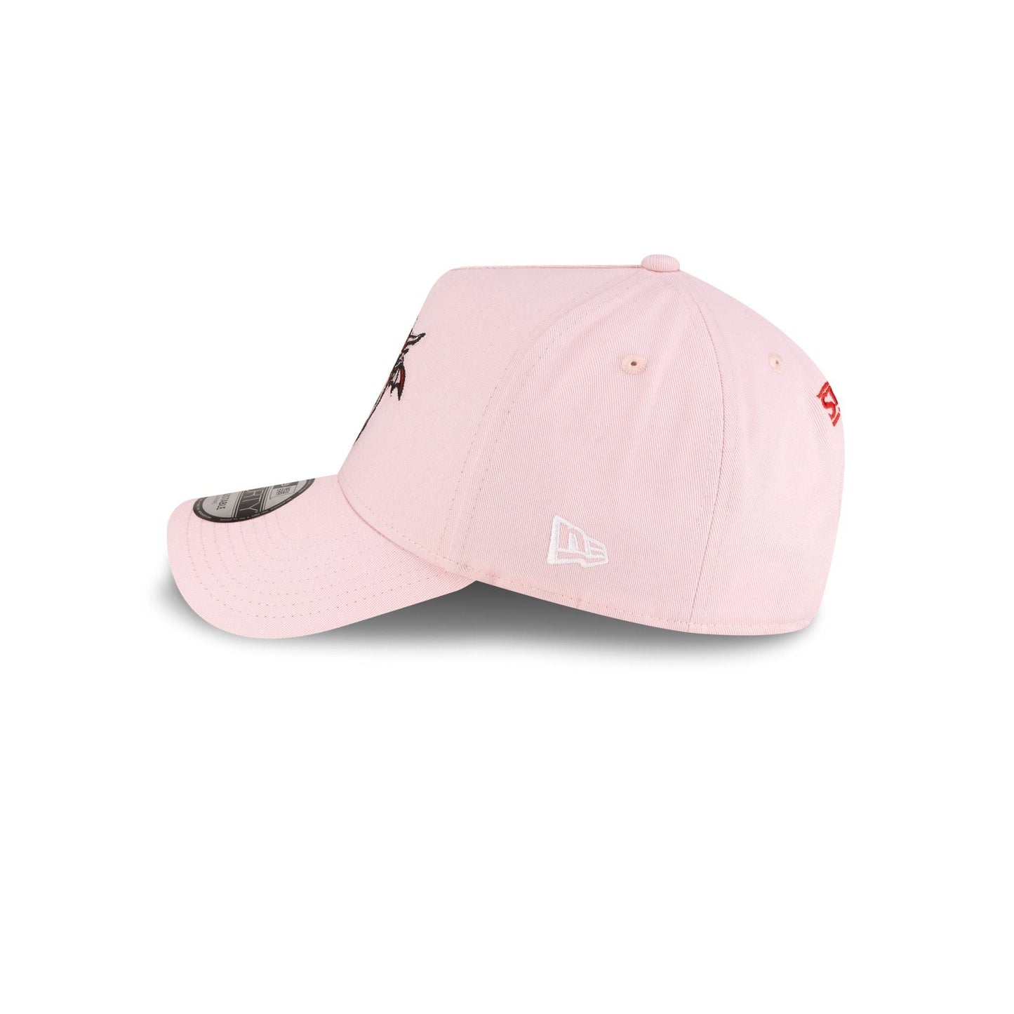 Stranger Things Hellfire Club Pink 9FORTY A-Frame Snapback Hat